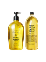 Almond Duş Yağı & Refill İkilisi - Almond Shower Oil & Refill Duo
