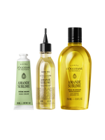 Almond Vücut Bakım Hediye Seti Üçlüsü - Almond Body Care Gifting Kit