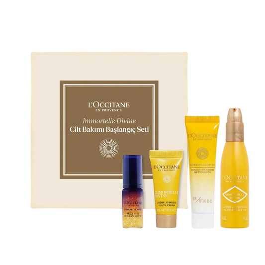 Immortelle Divine Skincare Starter Kit - Immortelle Divine Cilt Bakımı Başlangıç Seti
