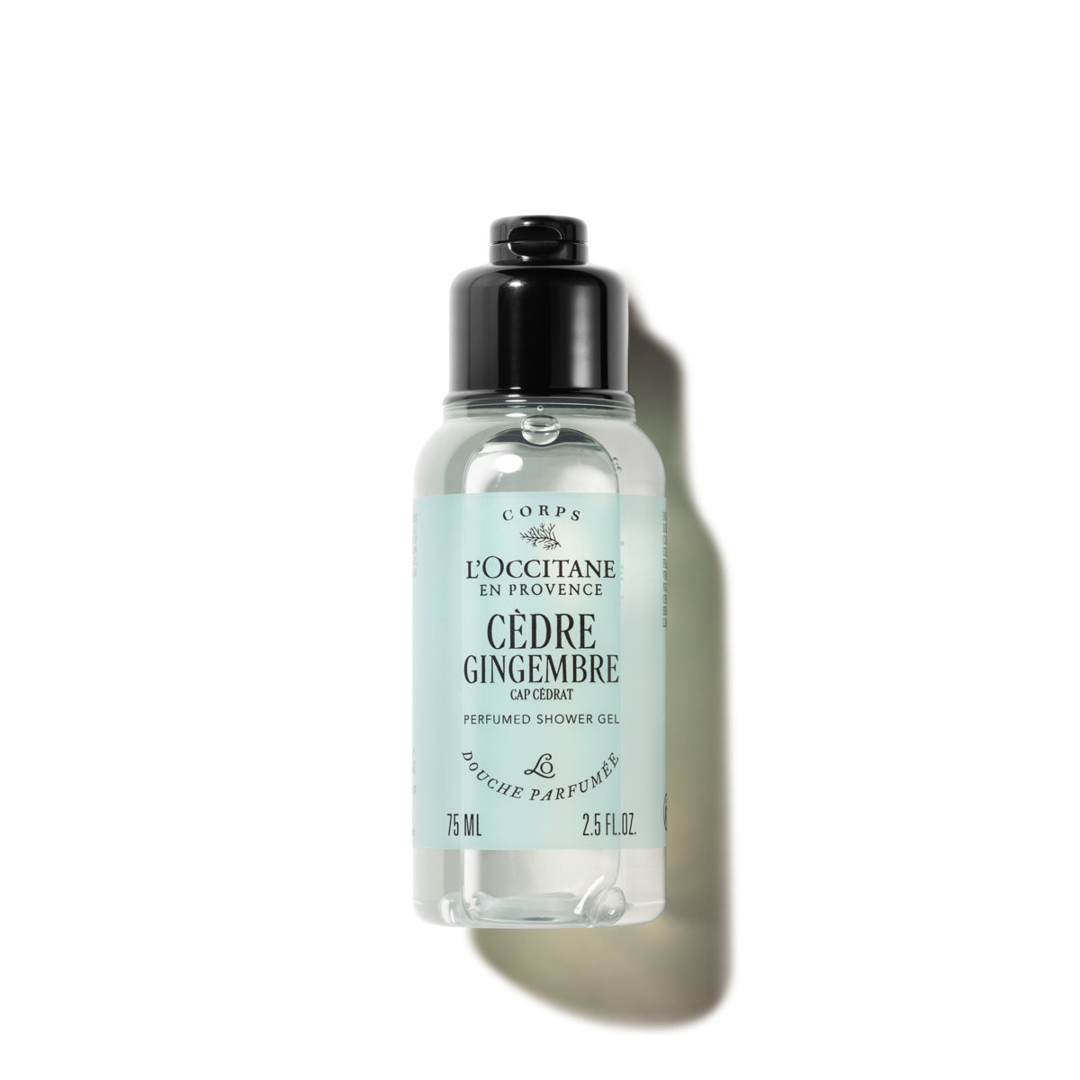 SHOWER GEL 75ML - CEDRE GINGEMBRE // CAP CEDRAT