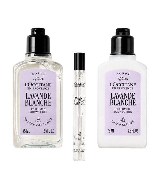 Lavande Blanche Seyahat Boy Hediye Seti