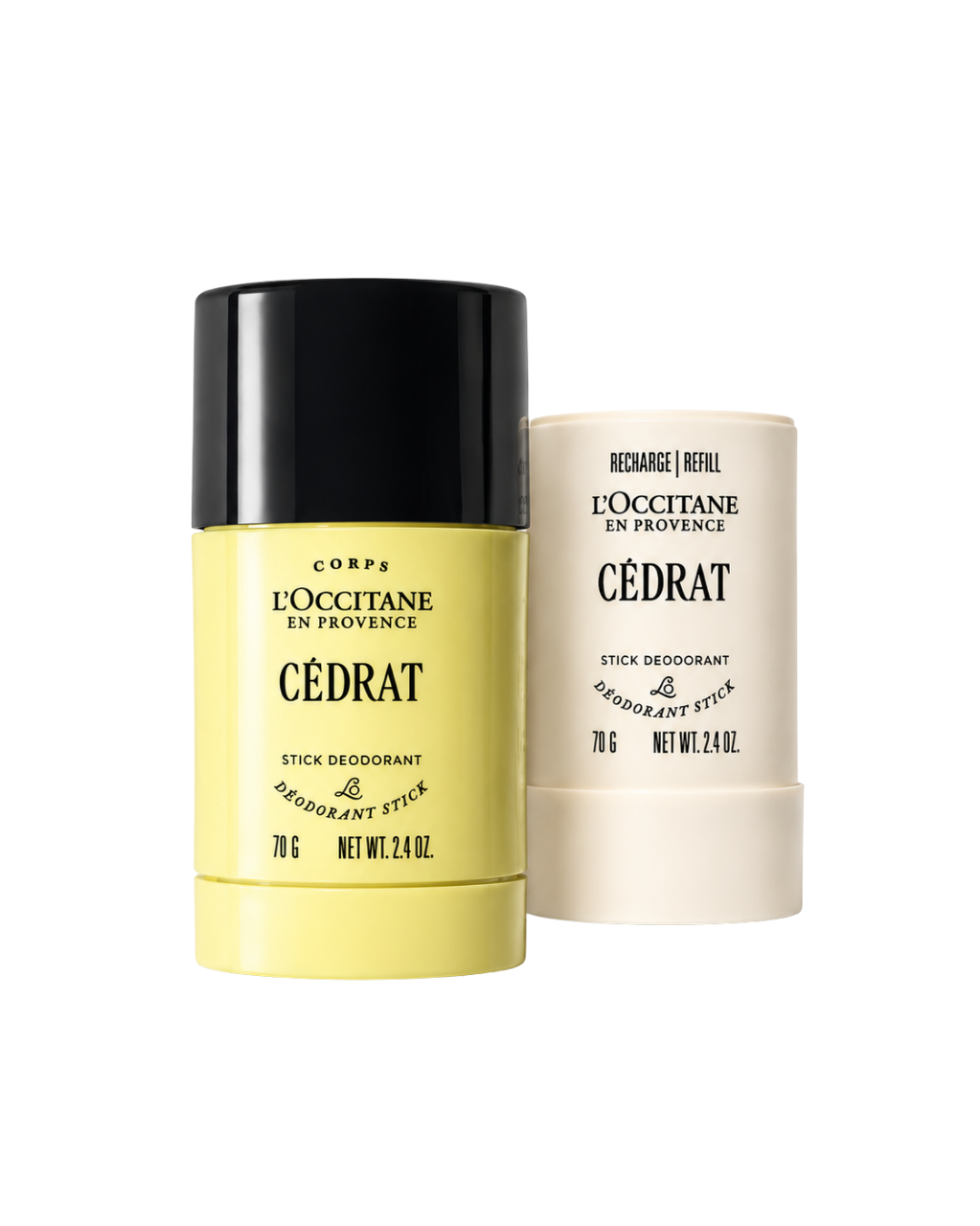 Cédrat Stick Deodorant ve Eko-Yedek Seti