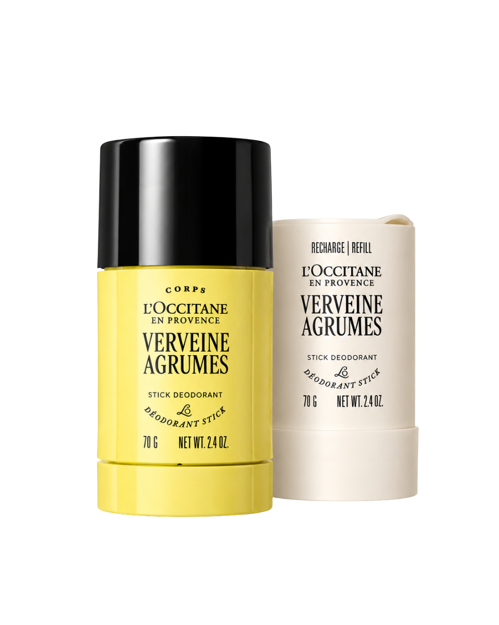 Citrus Verbena Stick Deodorant ve Eko-Yedek Seti