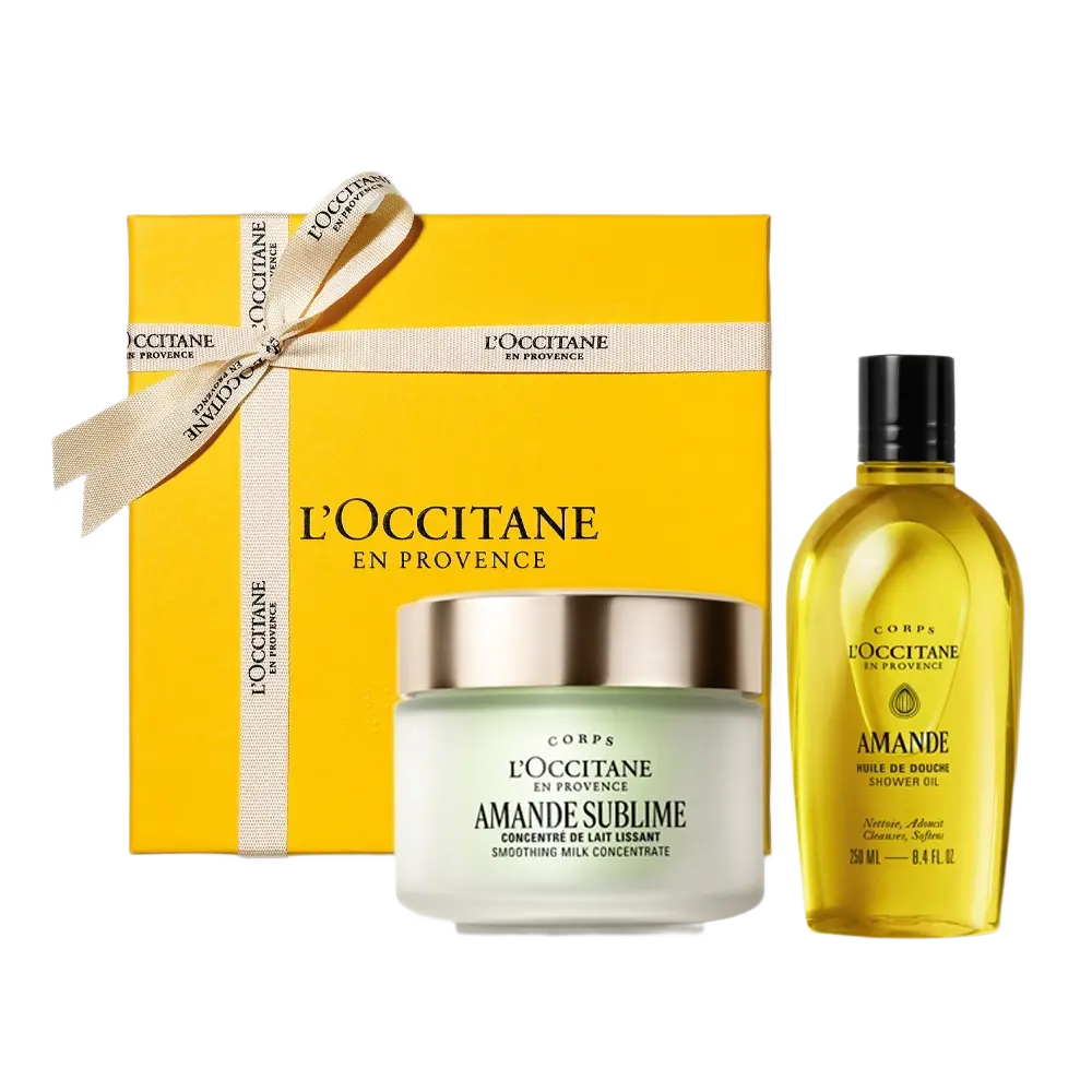 Almond Vücut Bakım İkilisi Hediye Seti - Almond Bocy Care Duo Gifting Kit