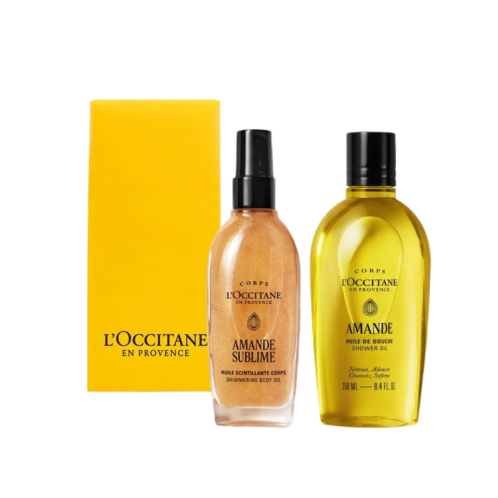 Almond Vücut Yağı İkilisi - Almond Body Oil Duo