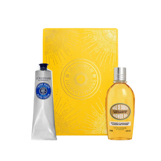 Shea Hand Cream  & Almond Shower Oil Duo & Shea El Kremi & Badem Vücut Yağı İkilisi