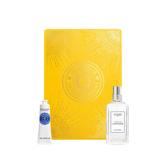Terre de Lumiere Perfume & Shea Hand Cream Duo - Terre de Lumeiere Parfüm & Shea El Kremi İkilisi