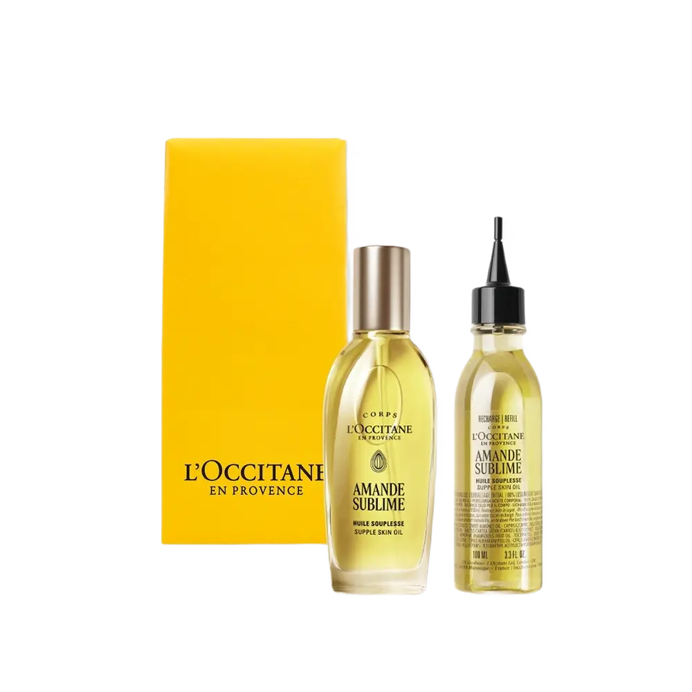 Almond Vücut Yağı ve Refill İkilisi - Almond Body Oil & Refill Duo