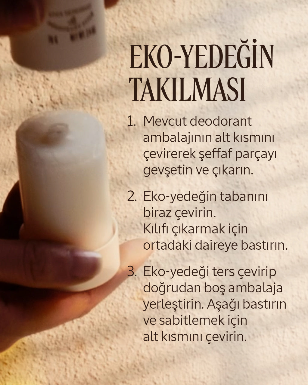 Verveine Agrumes (Citrus Verbena) Stick Deodorant Eko-Yedek