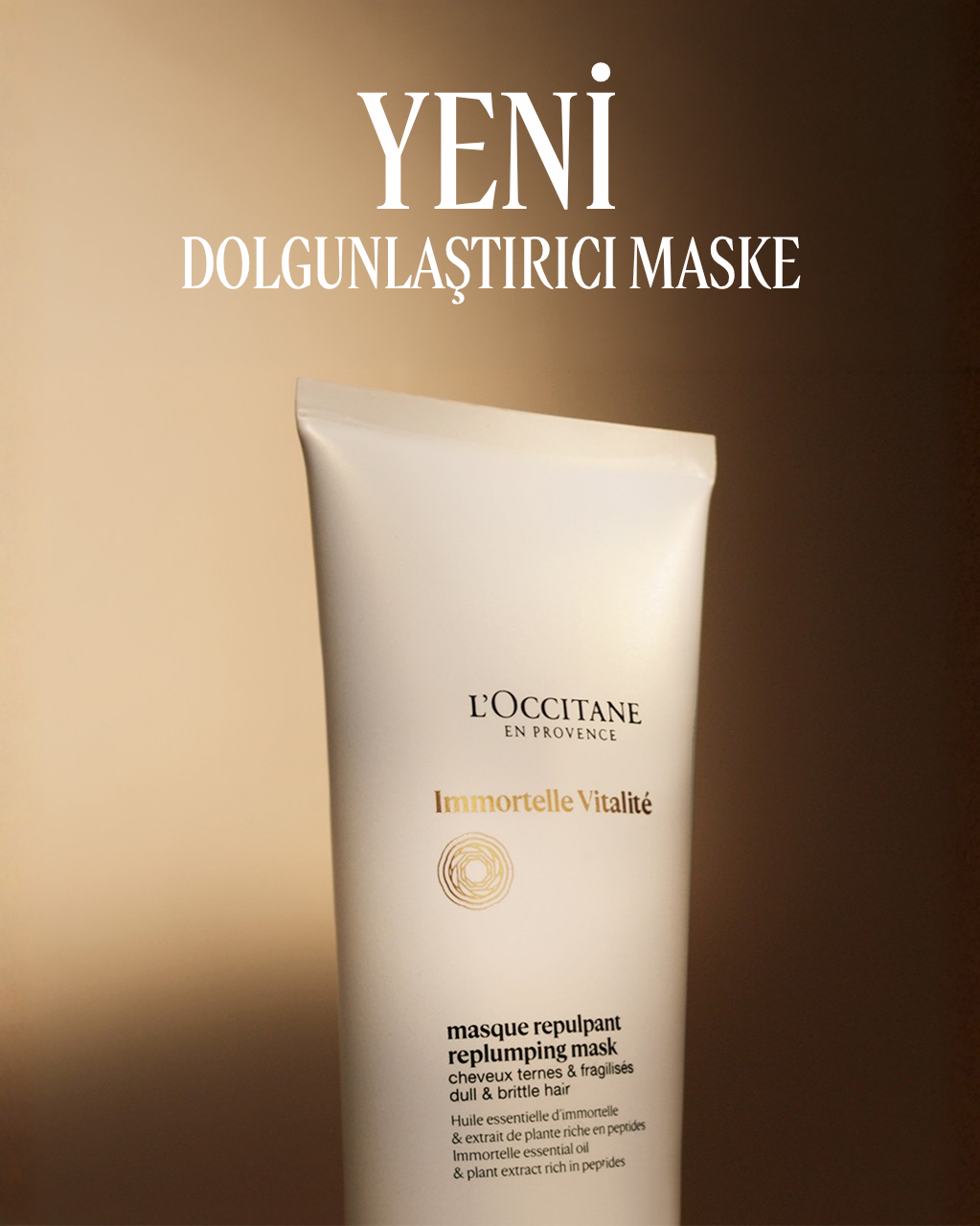 Immortelle Vitalité Dolgunlaştırıcı Saç Maskesi