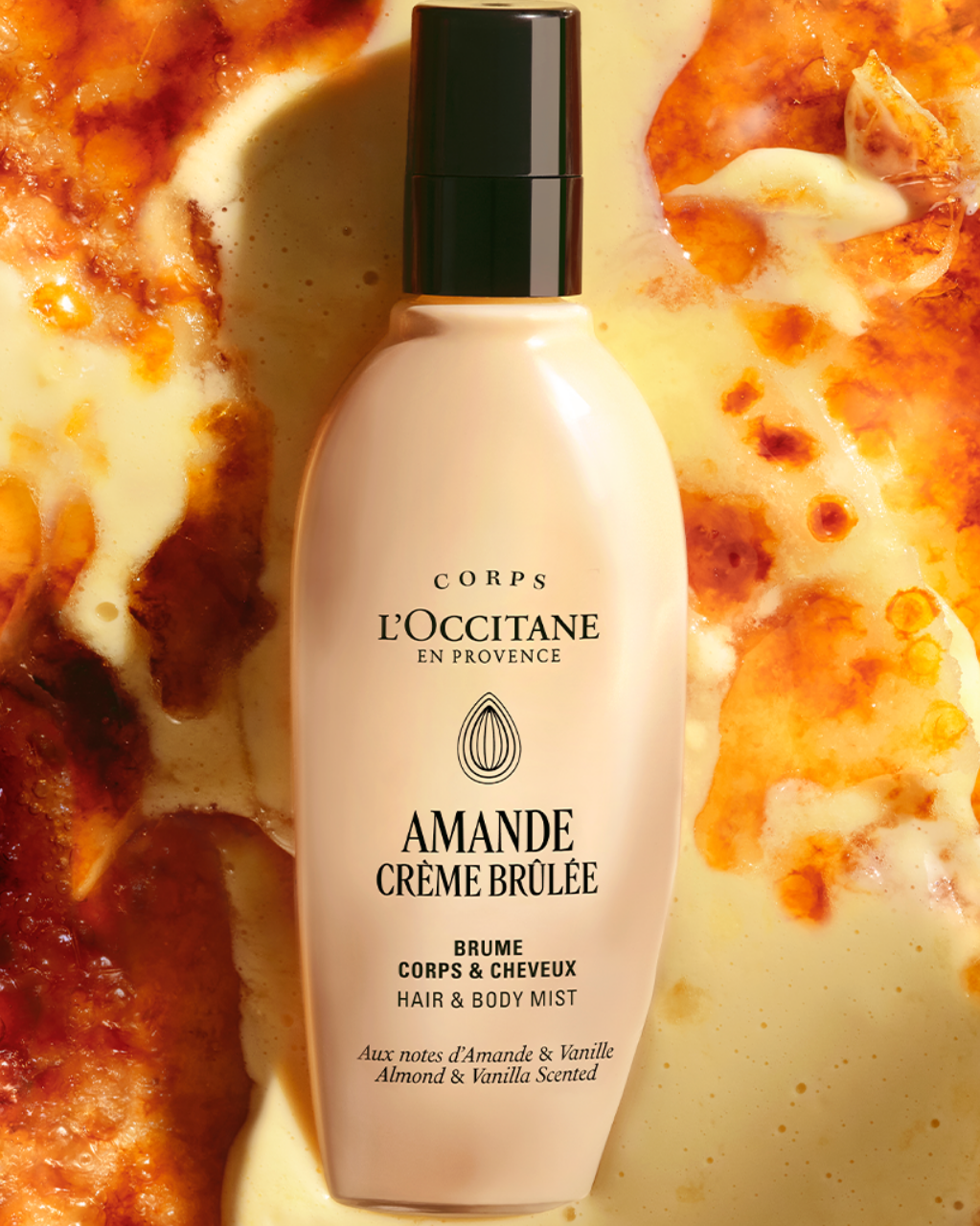 Badem Crème Brûlée Saç & Vücut Misti