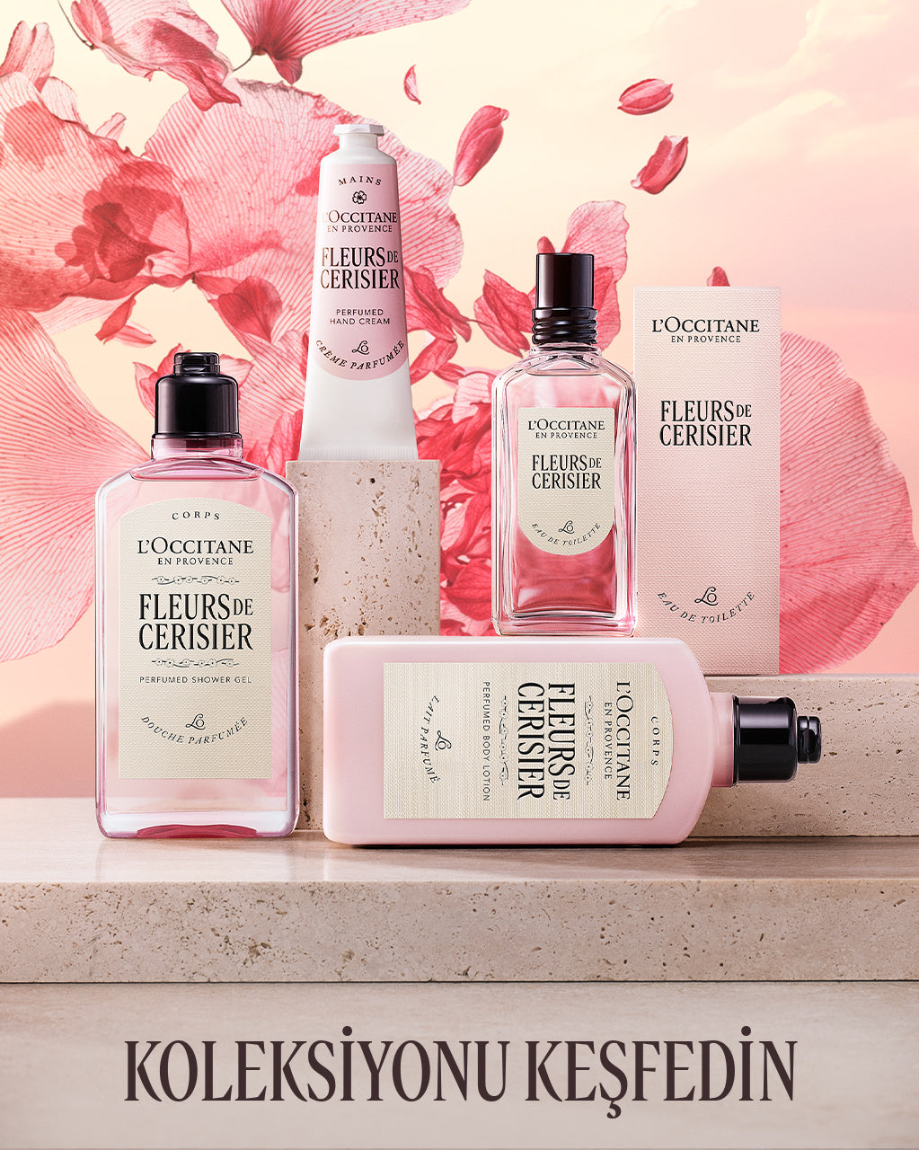 Fleurs de Cerisier (Kiraz Çiçeği) El Kremi