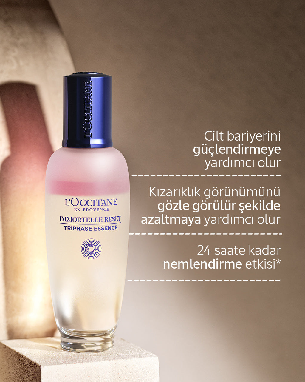 Seyahat Boy Immortelle Reset 3 Fazlı Losyon