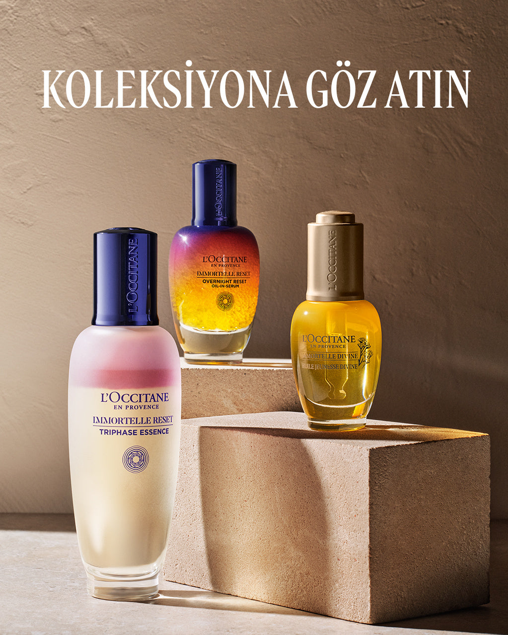 Seyahat Boy Immortelle Reset 3 Fazlı Losyon