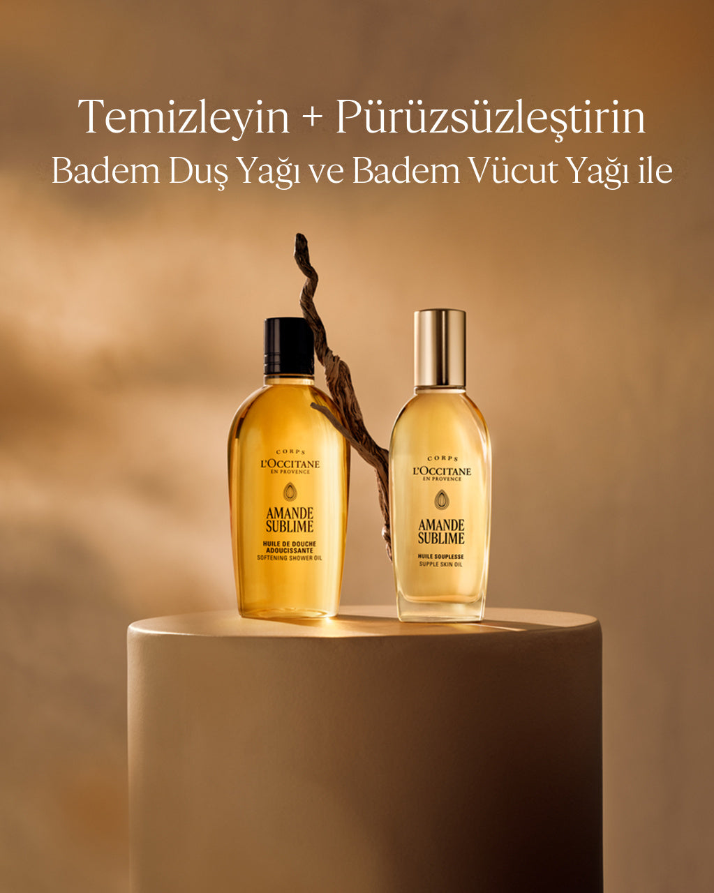 Badem Vücut Yağı Eko-Yedek