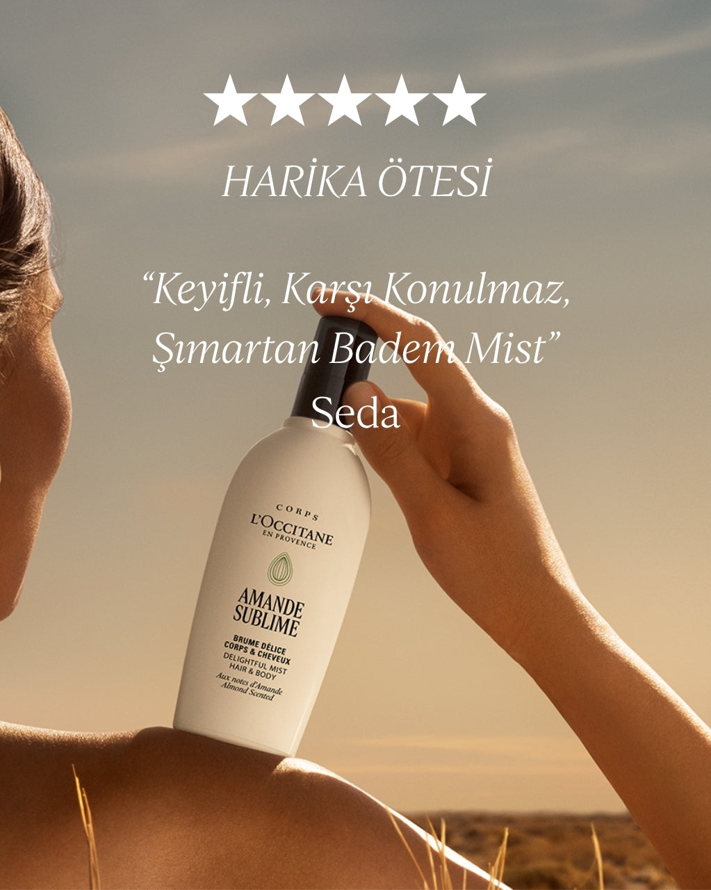 Almond Hair & Body Mist - Badem Saç & Vücut Misti