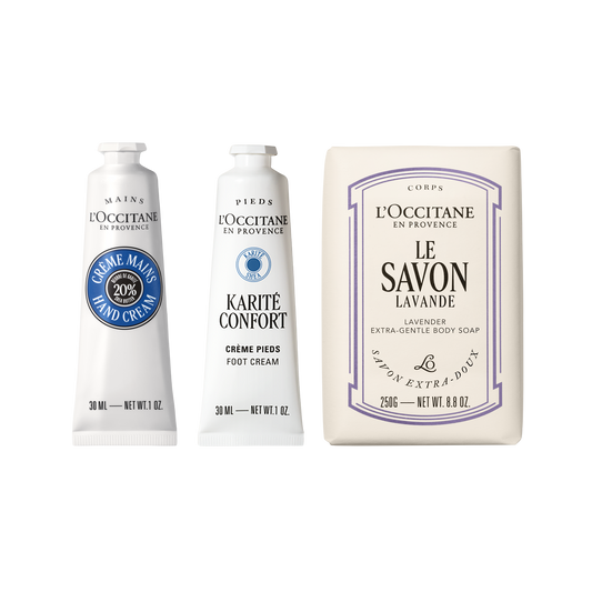 Shea Butter El ve Ayak Bakım Üçlüsü - Shea Butter Hand & Foot Care Trio