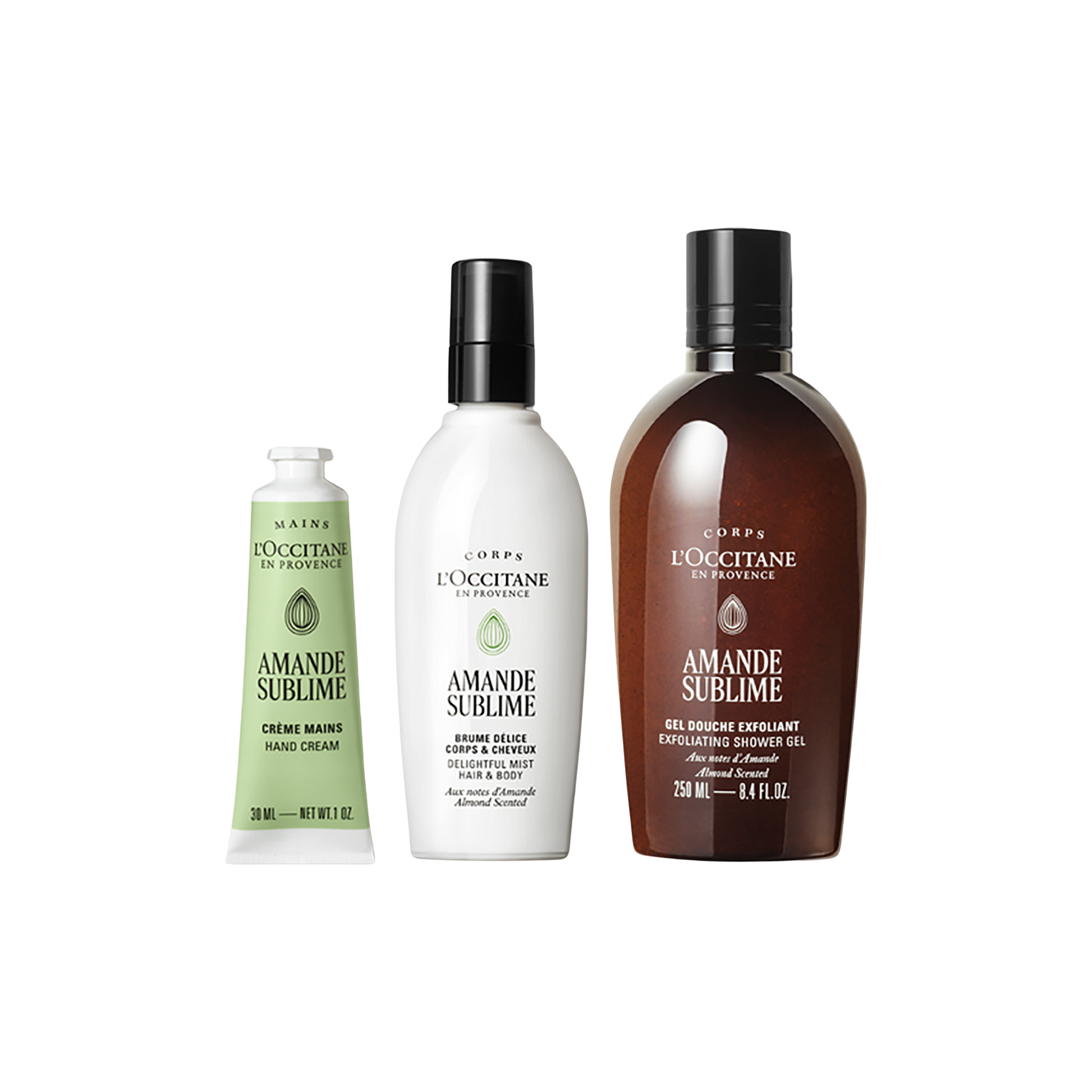 Almond Vücut & Saç Bakım Seti - Almond Body & Hair Care Kit