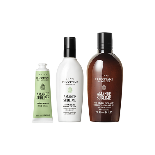 Almond Vücut & Saç Bakım Seti - Almond Body & Hair Care Kit