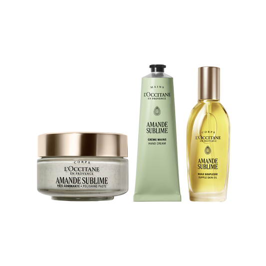 Almond El ve Vücut Bakım Seti - Almond Hand & Body Care Kit