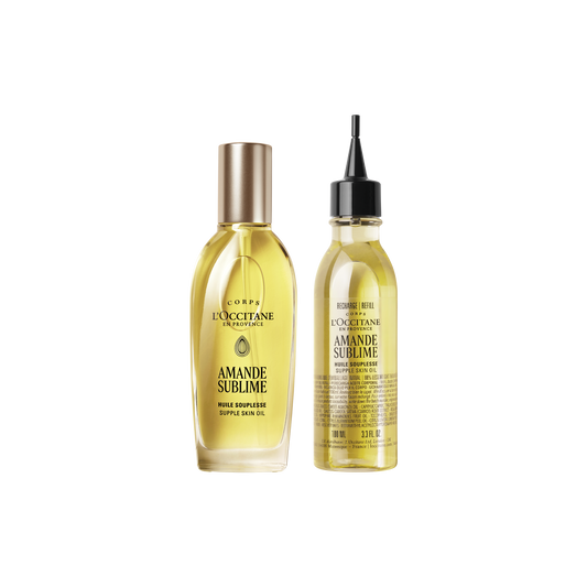 Almond Vücut Yağı ve Refill İkilisi - Almond Body Oil & Refill Duo
