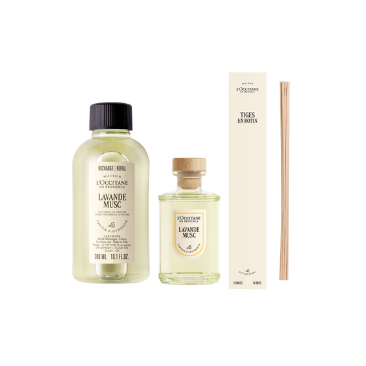 Lavanta & Misk Oda Kokusu Hediye Seti - Lavande & Musk Home Diffuser Gifting Kit