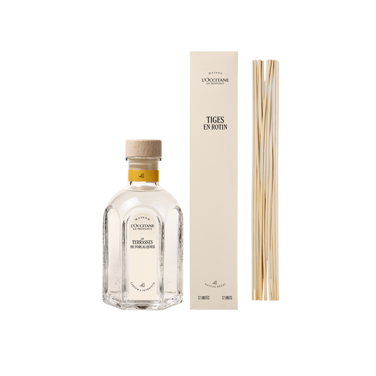 Les Terrasses de Forcalquier Oda Kokusu Hediye Seti - Les Terrasses de Forcalquier Home Diffuser Gifting Kit