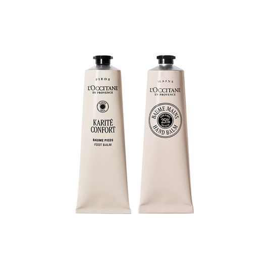 Shea Butter Balm El & Ayak Bakım İkilisi - Shea Butter Balm Hand & Foot Care Duo
