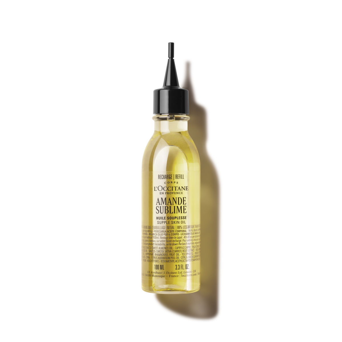 Almond Supple Skin Oil Eco-Refill - Badem Vücut Yağı Eko-Yedek