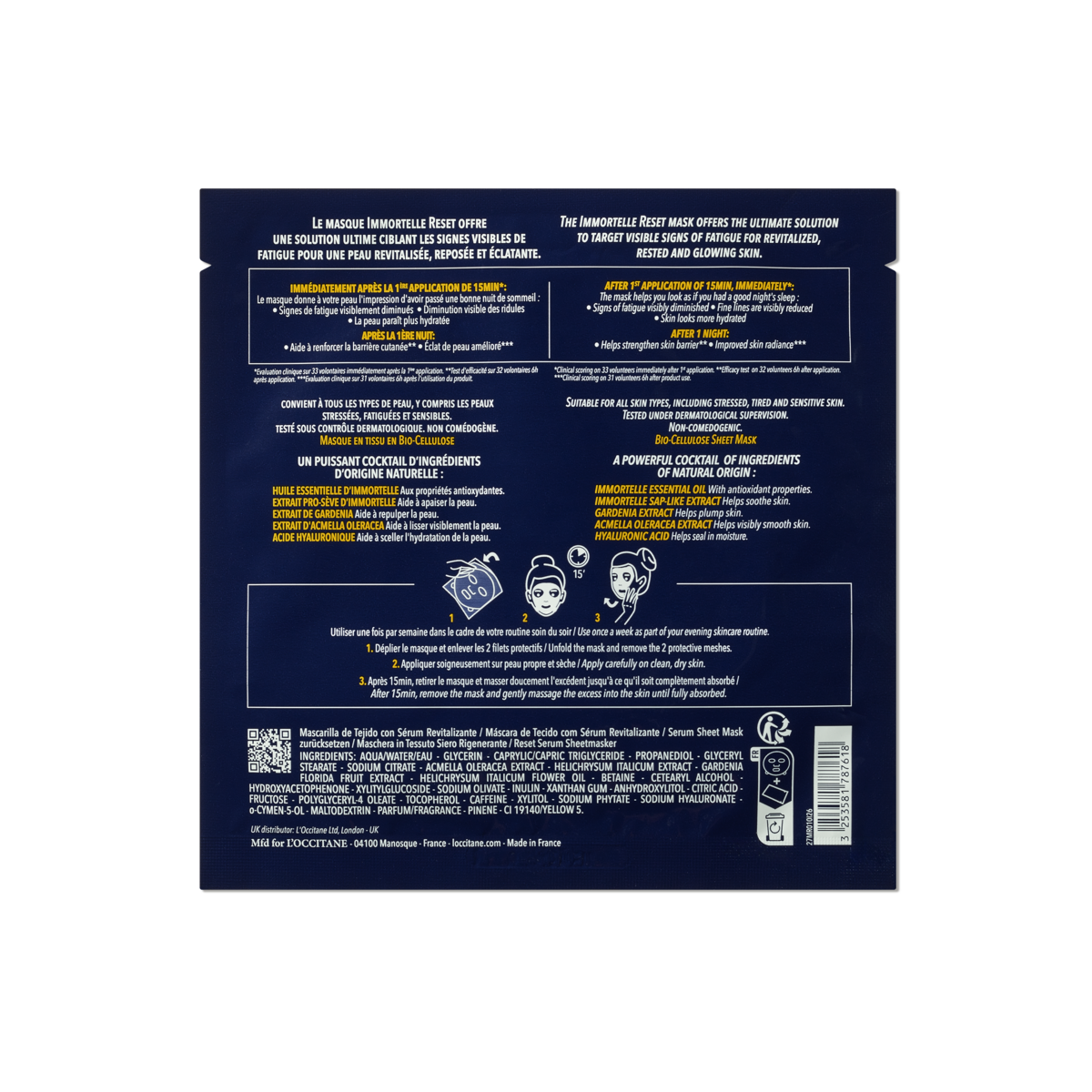 Immortelle Overnight Reset Serum Mask - Immortelle Reset Gece Serum Maskesi