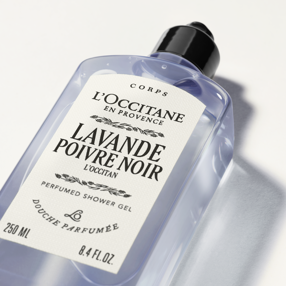 Lavande Poivre Noir (L'Occitan) Shower Gel - Lavande Poivre Noir Duş Jeli