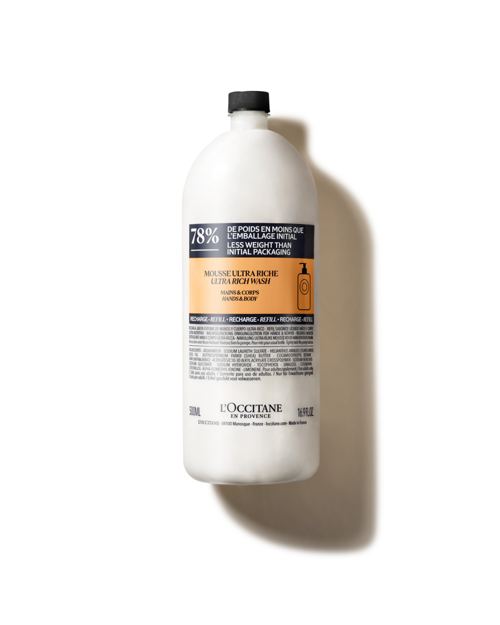Shea Butter Ultra Rich Hand & Body Wash Eco-Refill - Shea Butter El & Vücut Sabunu Eko-Yedek