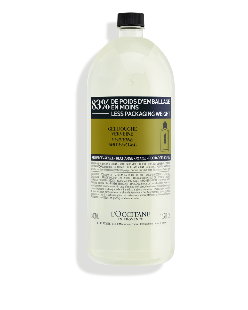 Verbena Shower Gel Eco-Refill - Mine Çiçeği Duş Jeli Eko-Yedek