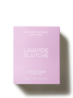 White Lavender Candle - Beyaz Lavanta Mum